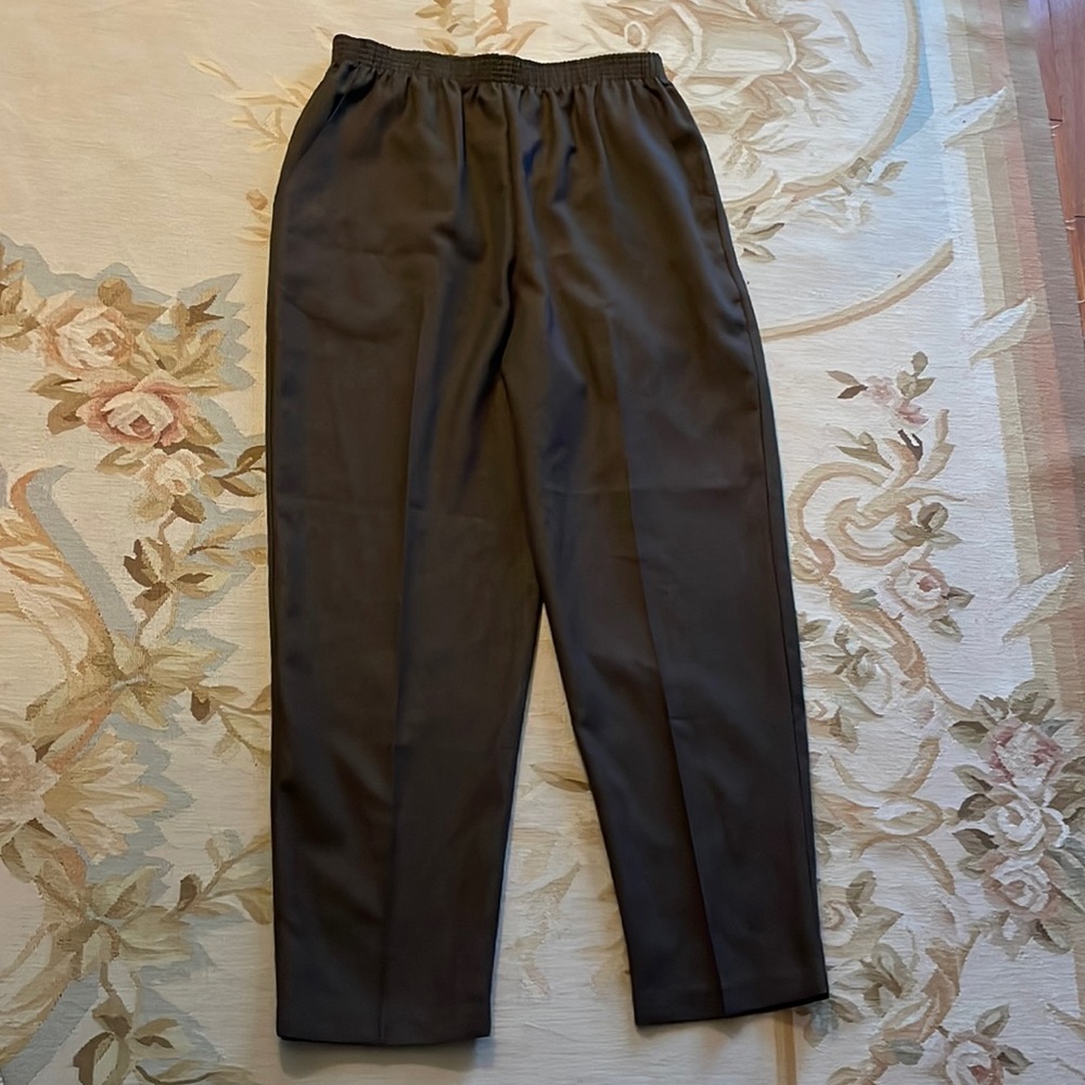 Size 16 chocolate brown pants by Briggs